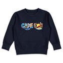 Cape Cod Whimsical Animals Sweatshirt, Toddler Unisex 2T-5/6, Souvenir Sweatshirts