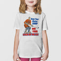 Keep Your Skates Sharp Hockey Youth T-Shirt Unisex XS-XL