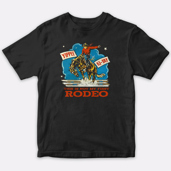 This Is Not My First Rodeo Youth T-Shirt Unisex XS-XL