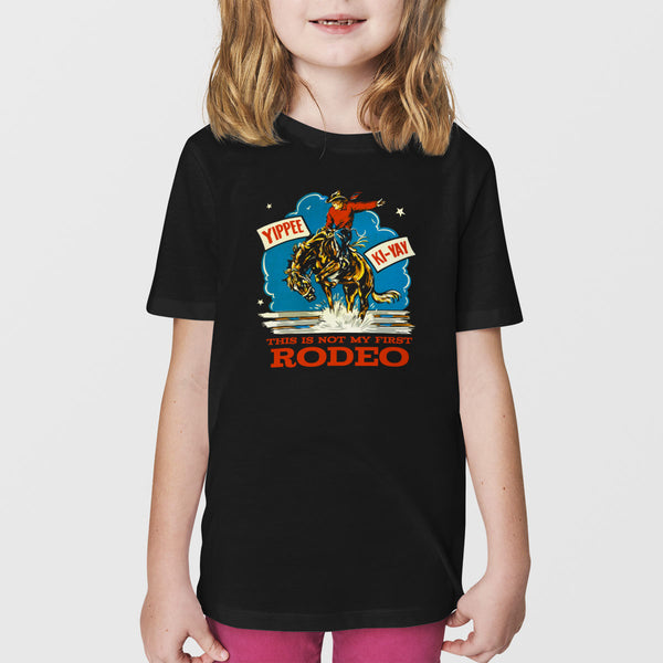 This Is Not My First Rodeo Youth T-Shirt Unisex XS-XL