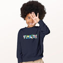 Florida Whimsical Animals Youth Sweatshirt, Kids Sweatshirts, Youth Unisex XS-XL