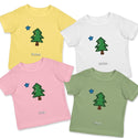 Maine State Star & Tree Doodle Toddler T-Shirt, Unisex Toddler 2T-5/6, 100% Cotton T-Shirt, Travel Souvenir Tshirts