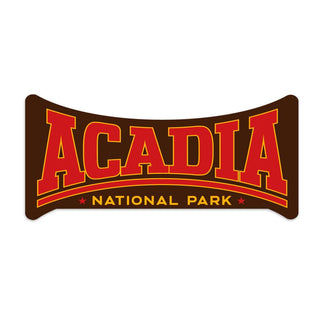 Acadia National Park Large Bumper Sticker For Car, Cooler, Window, Computers, Gifts for Maine Lovers