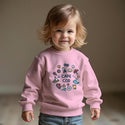 Sweatshirt; Cape Cod Playful Beach Icons Doodles Sweatshirt, Toddler 2T-5/6, Exclusive Retroplanet Design, Unique Kids Apparel,