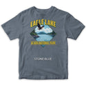 T-Shirt: Eagle Lake Acadia NP Maine, 100% Cotton, S-XXL, Adult Unisex Tshirts, Exclusive Retroplanet Design, ME tshirts