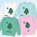 Maine State Star & Tree Doodle Design Sweatshirt, Toddler 2T-5/6, Exclusive Retroplanet Design, Unique Kids Apparel, Maine Kids Sweatshirts