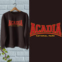 Sweatshirt; Acadia National Park Adult Sweatshirt Unisex S-2X, Cotton Poly Blend