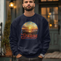 Sweatshirt; Cadillac Mountain Sunrise Acadia National Park Adult Sweatshirt Unisex S-2X