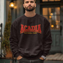 Sweatshirt; Acadia National Park Adult Sweatshirt Unisex S-2X, Cotton Poly Blend