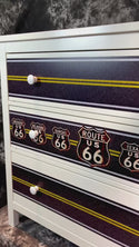 Route 66 Get Your Kicks Peel and Stick Wall Border Set