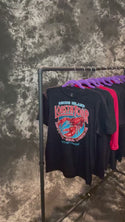 Lobsta Tour T-shirt: Boston, Rhode Island, Bar Harbor, Portland, or Cape Cod, Adult Unisex Shirt Sizes S - XXL, Black 100% Cotton,
