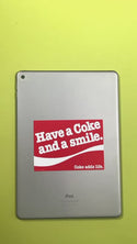 Coca-Cola Coke and a Smile Wave Vinyl Sticker