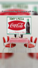 Pizza Italian Flag Style Personalized Decal