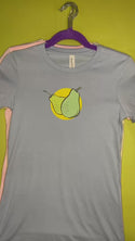 Women's Pears Slim Fit T-shirt S-2X Fruit Design