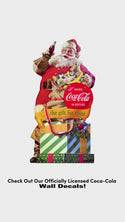 Coca-Cola Santa They Remembered Me Wall Decal