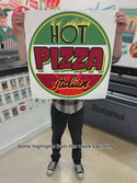 Pizza Hot Italian Round Restaurant Wall Decal