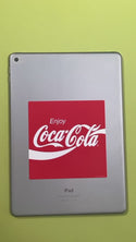 Coca-Cola Enjoy Wave 80s Style Vinyl Sticker