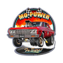 Mo Power Hot Rod Sign Large Cut Out 28 x 28