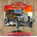 Wild Willys Custom Hot Rod Lincoln Sign Large Cut Out 24 x 30