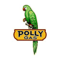 Polly Gas Parrot Logo Sign Large Cut Out 21 x 31