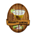 Margarita Damiana Recipe Bar Sign Large Cut Out 20 x 24