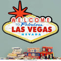 Welcome To Fabulous Las Vegas Sign Large Cut Out 28 x 21