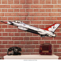 Fighting Falcon Air Plane Sign Large Cut Out 42 x 13