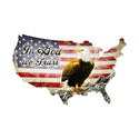 In God We Trust Eagle USA Sign Large Cut Out 50 x 32