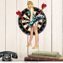 Darts Game Room Pin Up Sign Large Cut Out 18 x 28