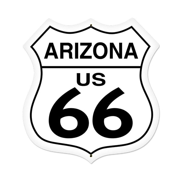 Arizona Route 66 Highway Sign Large Large Shield 28 x 28