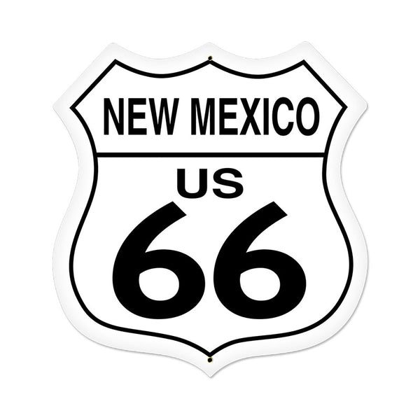 New Mexico Route 66 Highway Sign Large Large Shield 28 x 28