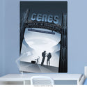Ceres Asteroid Space Travel Wall Decal