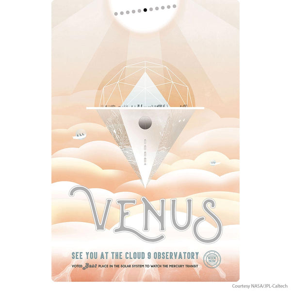 Venus Space Travel Wall Decal