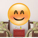 Emoji Smiley Face Happy Eyes Wall Decal