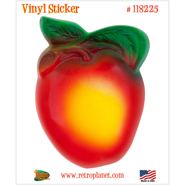 Apple Plaster Fruit Vinyl Sticker Vintage Style
