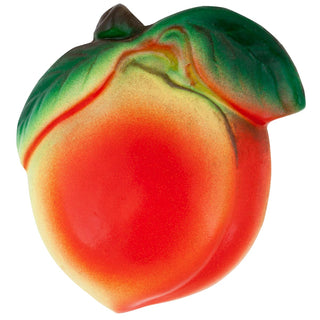Plaster Peach Fake Fruit Cutout Wall Decal