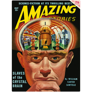 Amazing Stories Slaves Crystal Brain Wall Decal