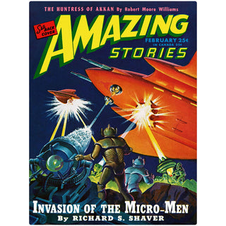 Amazing Stories Invasion Of Micro Men Wall Decal