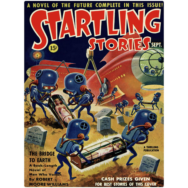 Startling Stories The Bridge To Earth Wall Decal