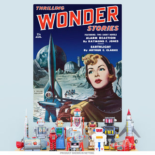 Thrilling Wonder Stories Earthlight Wall Decal