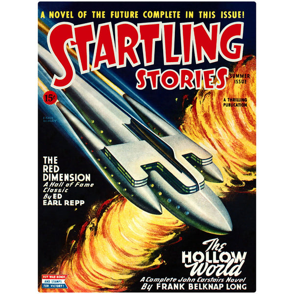 Startling Stories The Hollow World Wall Decal