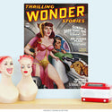 Thrilling Wonder Stories 3000 Years Wall Decal
