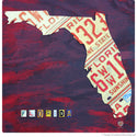 Florida State License Plate Style Wall Decal
