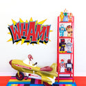 Wham Comic Book Sound Effect Large Metal Sign Cut Out