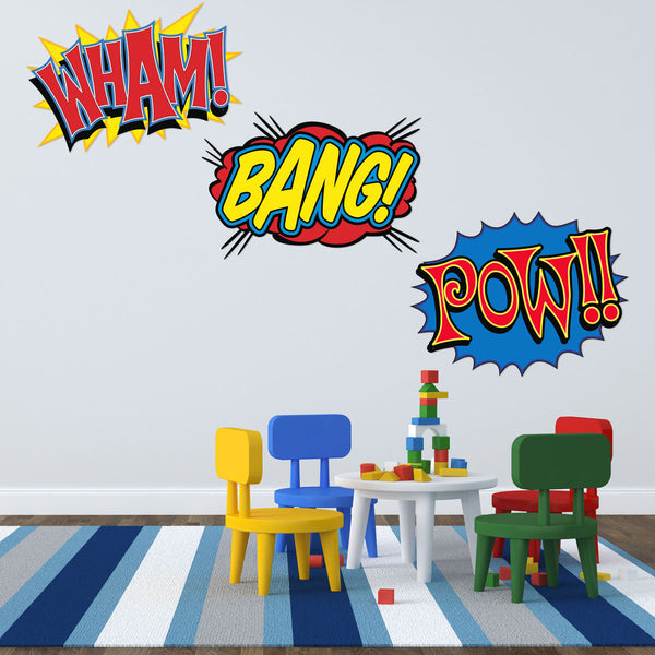 Bang Comic Book Sound Effect Large Metal Sign Cut Out