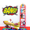 Bang Comic Book Sound Effect Large Metal Sign Cut Out