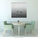 Herons in Water About Face Bird Wall Decal