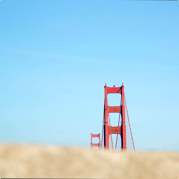 Golden Gate Bridge Towers California Wall Decal