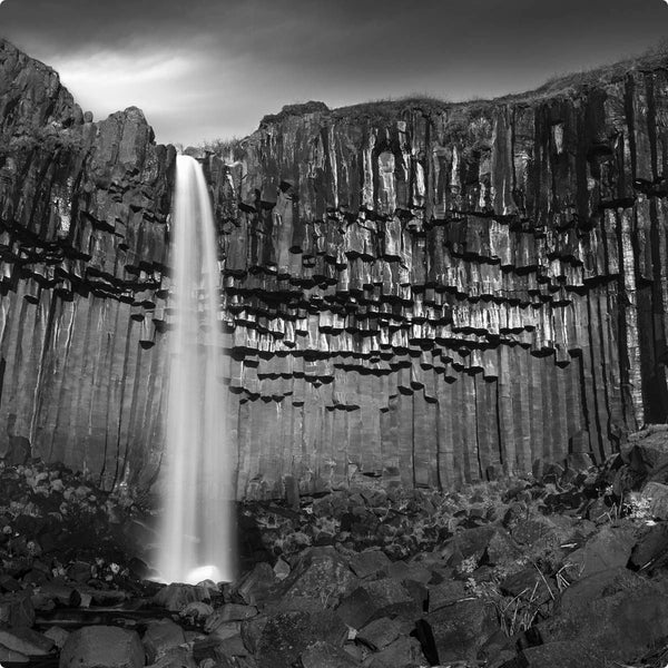 Svartifoss Waterfall Iceland Landmark Wall Decal