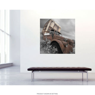 Rusty Truck at Crescent Lake Oregon Wall Decal